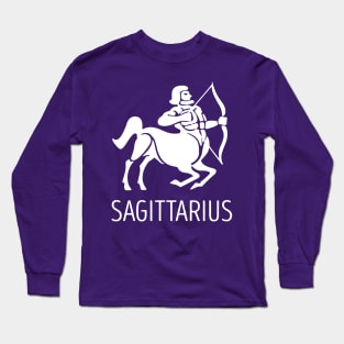 Astrological Zodiac Tee Shirts - Sagittarius the Archer Long Sleeve T-Shirt